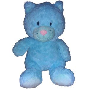 Spark Create Imagine Blue Cat Stuffed Animal Blue Kitty 14 Inch Plush